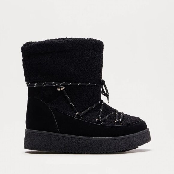 Fashion Nova Alaska Platform Snow Booties - Picture 1 of 2